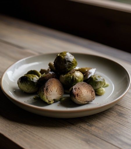 Nutty Brussels Sprouts recipe image
