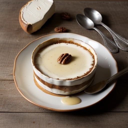 Nutty Cheese Brulee recipe image
