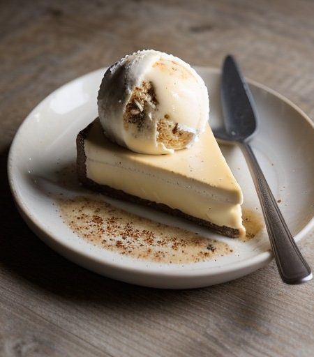 Nutty Cheese Brulee recipe image