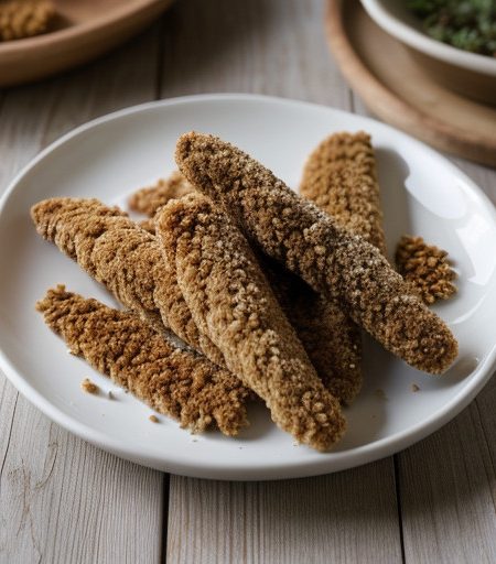Nutty Chicken Fingers recipe image