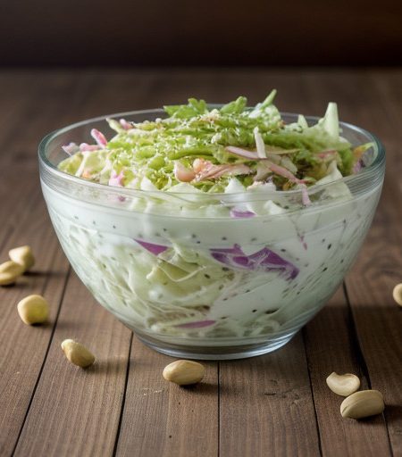 Nutty Coleslaw recipe image