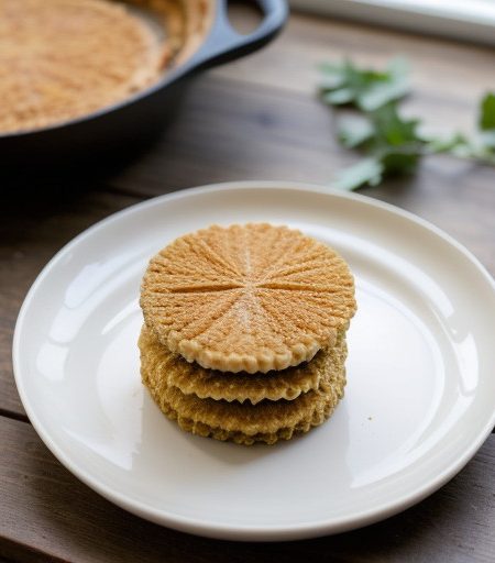 Nutty Garlic Canaps recipe image