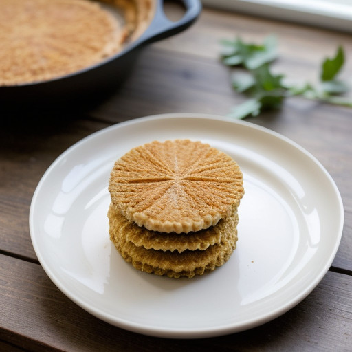 Nutty Garlic Canaps recipe image