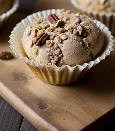 Nutty Ice Cream Crumble recipe image