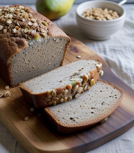Nutty Mango Bread recipe image