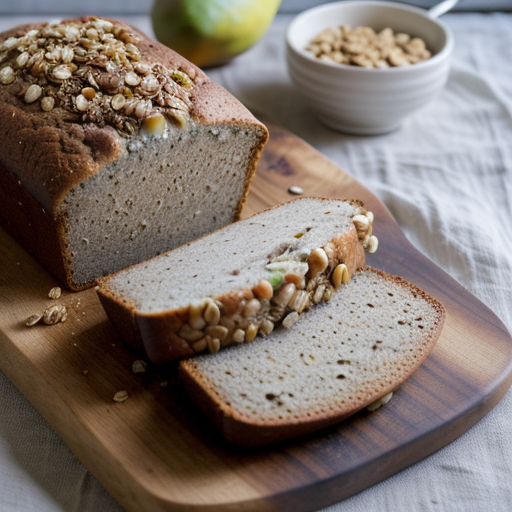 Nutty Mango Bread recipe image