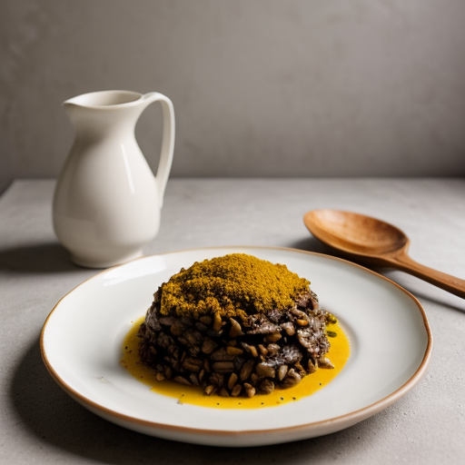 Nutty Mushroom Pilaf (Vegan recipe image