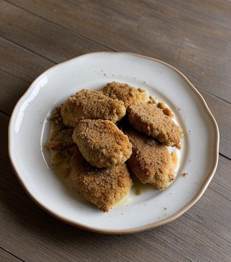 Nutty Oven-Fried Chicken recipe image