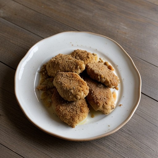 Nutty Oven-Fried Chicken recipe image