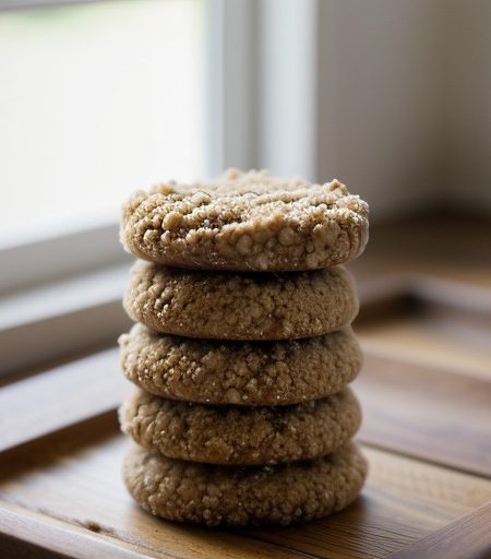 Nutty Plum Crumble recipe image