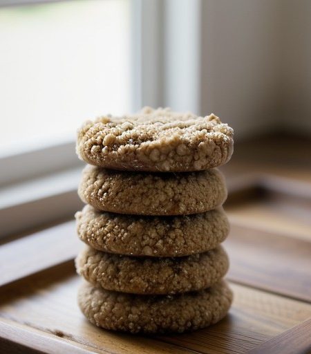 Nutty Plum Crumble recipe image