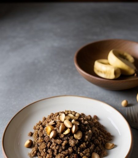 Nutty Spiced Bananas recipe image