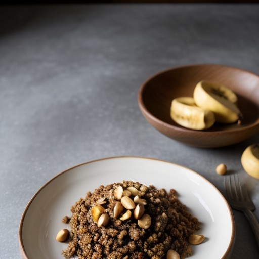 Nutty Spiced Bananas recipe image