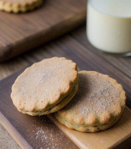 Nutty Sweet Potatoe Biscuits recipe image