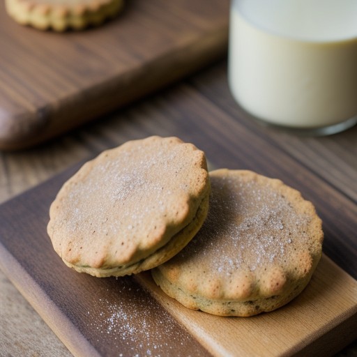 Nutty Sweet Potatoe Biscuits recipe image