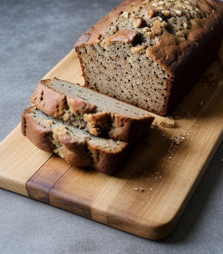 Oat Bran Banana Bread 2 recipe image