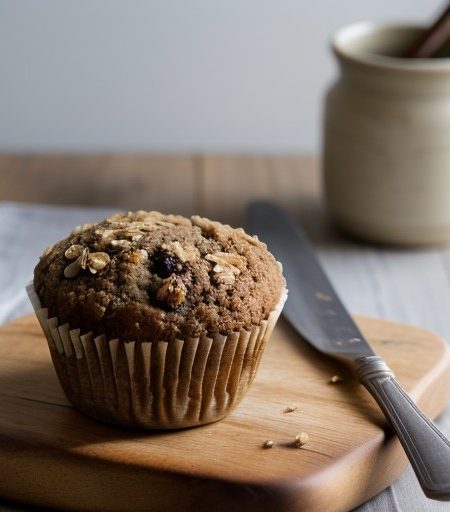 Oat Bran Muffins recipe image