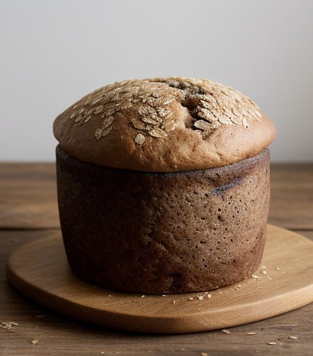 Oat Bran Prune Bread recipe image