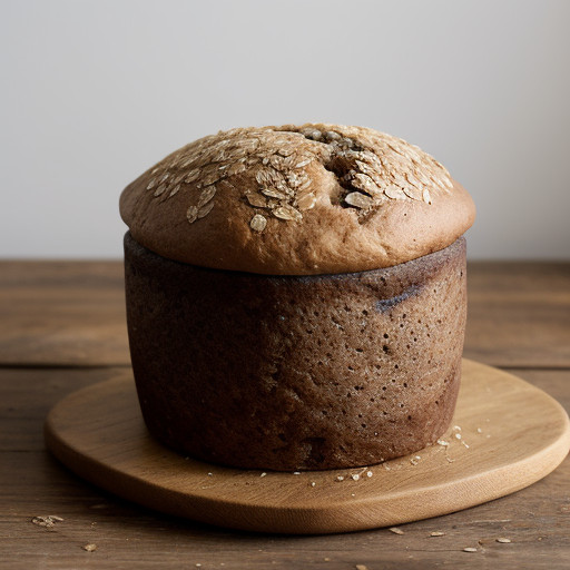 Oat Bran Prune Bread recipe image