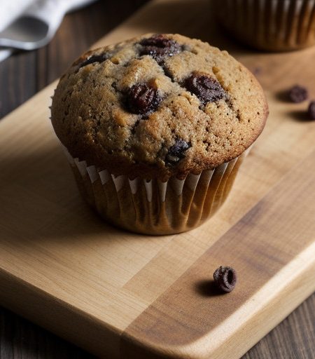 Oat-Bran Raisin Muffins recipe image