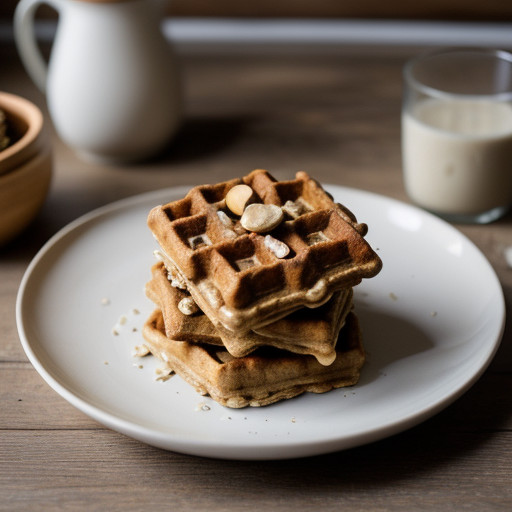 Oat & Cashew Waffles recipe image