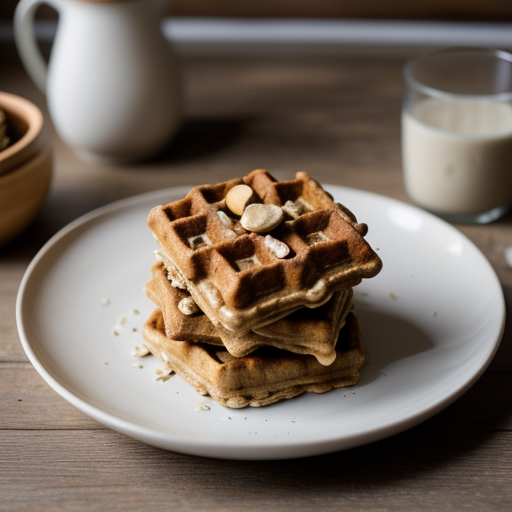 Oat & Cashew Waffles recipe image
