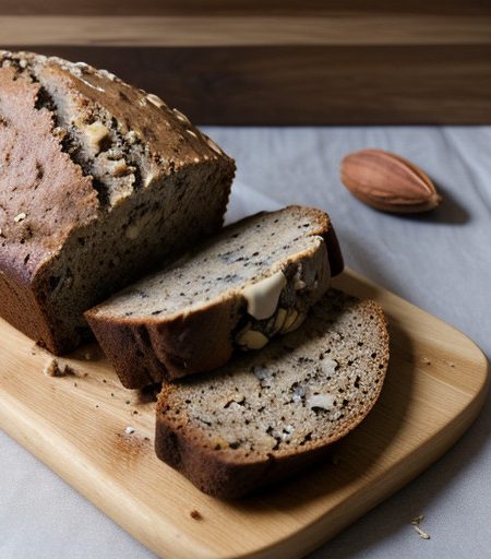 Oat-Date Nut Bread (Large Loaf recipe image