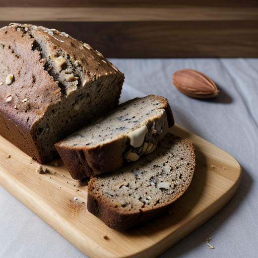 Oat-Date Nut Bread (Large Loaf recipe image