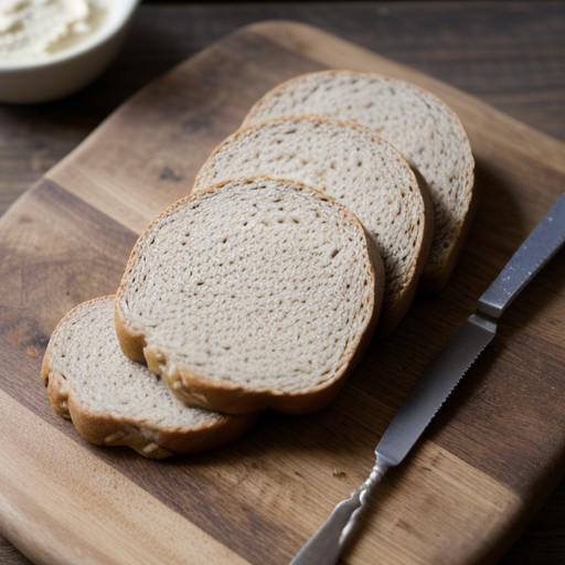Oat-Wheat Bagel Bread recipe image