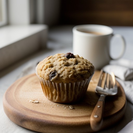 Oatmeal Apple Raisin Muffins recipe image