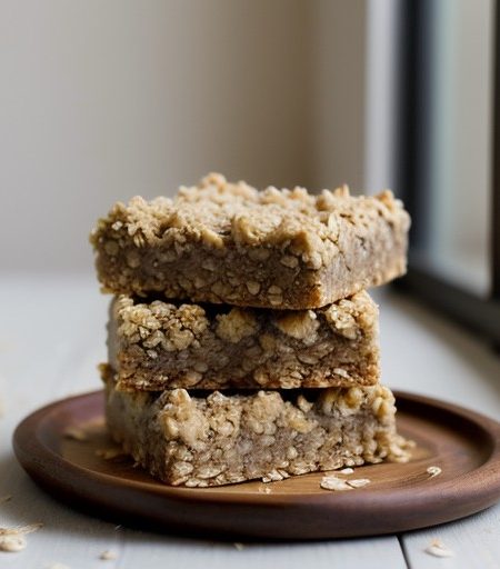 Oatmeal Banana Bars recipe image