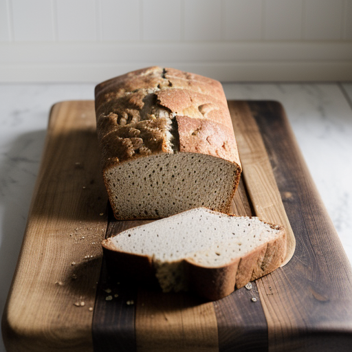 Oatmeal Bourbon Bread recipe image