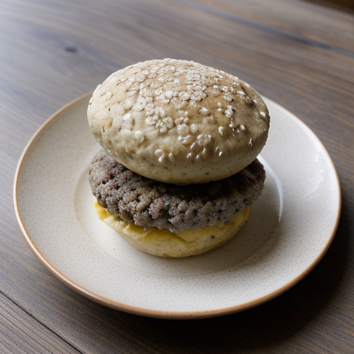 Oatmeal Burger Buns recipe image