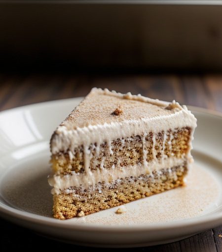Oatmeal Cake & Frosting recipe image