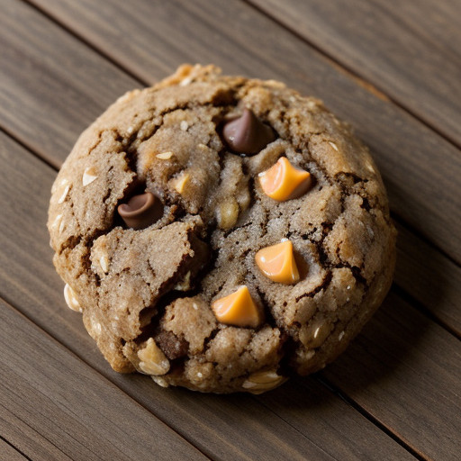 Oatmeal Chocolate Candy Cookies recipe image