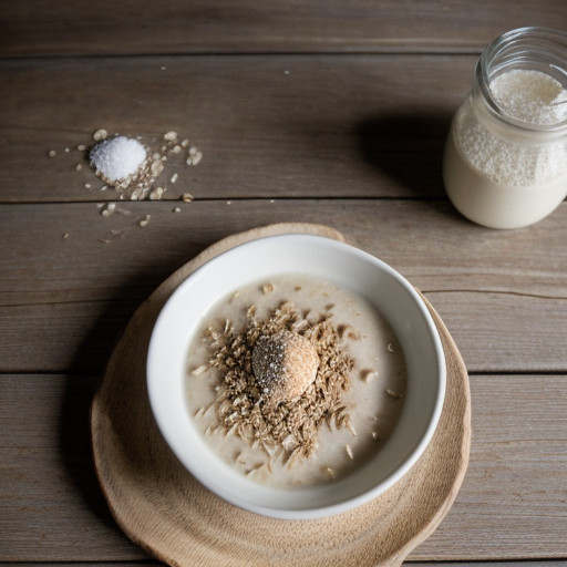 Oatmeal Cooked in Milk recipe image