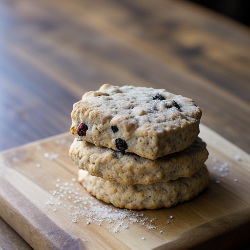 Oatmeal Currant Scones - Country Cooking recipe image