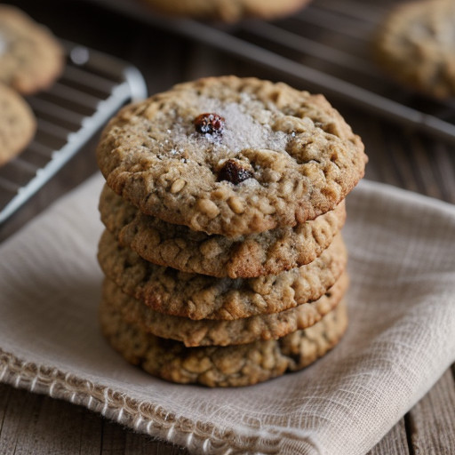 Oatmeal & Dried Fruit Cookies recipe image
