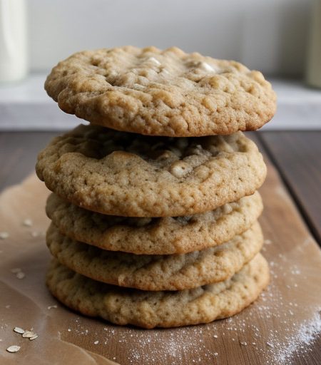 Oatmeal Ice-Box Cookies recipe image