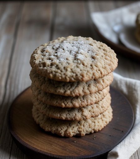 Oatmeal Lace Cookies recipe image