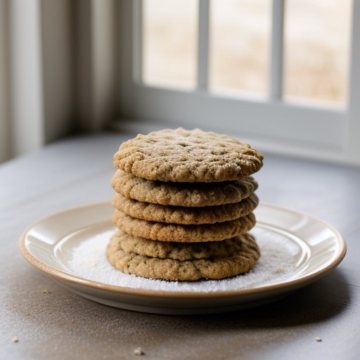 Oatmeal Lace Cookies recipe image