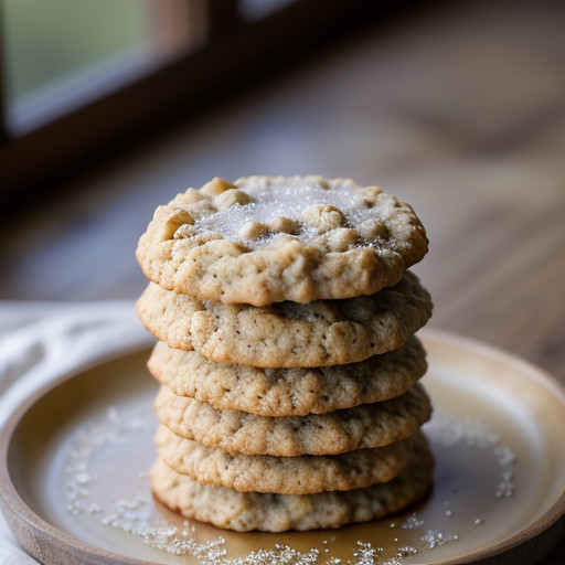 Oatmeal Maple Syrup Drop Cookies recipe image