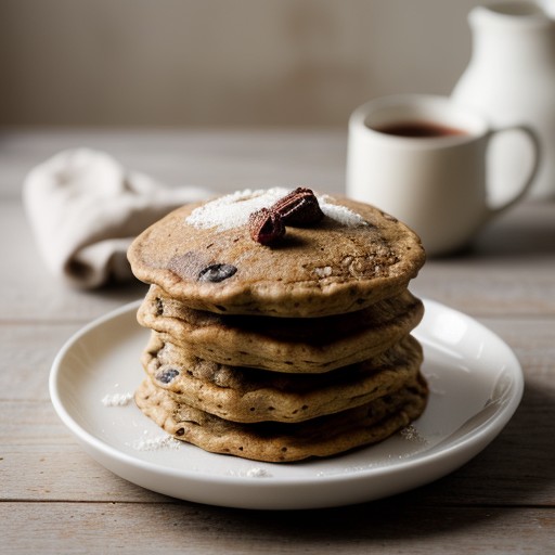 Oatmeal Raisin Pancakes recipe image