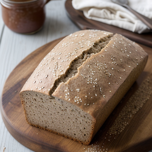Oatmeal Sesame Bread recipe image