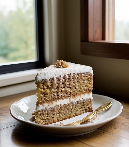 Oatmeal Spice Cake recipe image