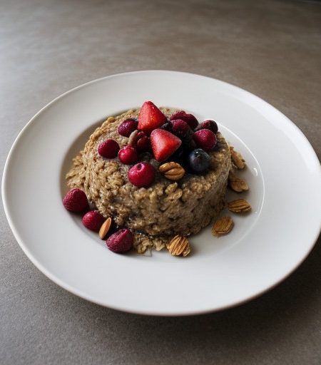 Oatmeal With Fruit & Nuts recipe image