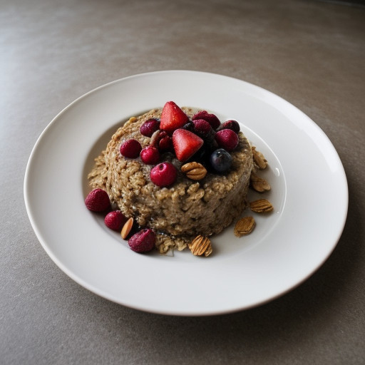 Oatmeal With Fruit & Nuts recipe image
