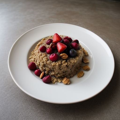 Oatmeal With Fruit & Nuts recipe image