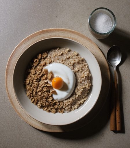 Oatmeal With Fruit and Nuts recipe image