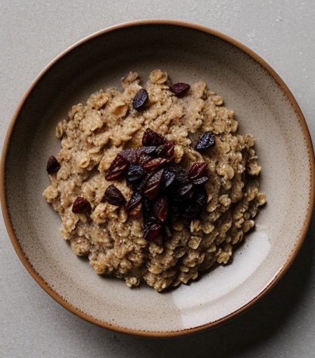 Oatmeal With Raisins and Cinnamon recipe image